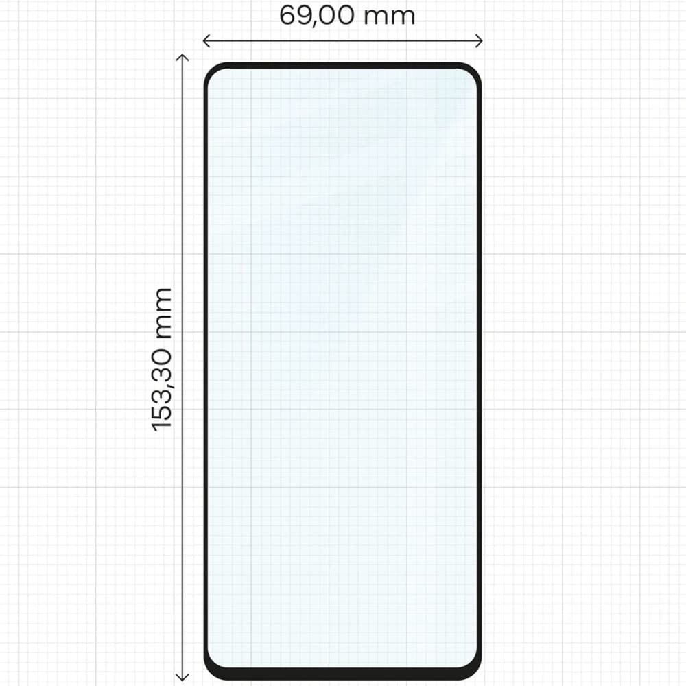 Bizon Glass Edge Duo Samsung Galaxy A52s / A52 5G / A52 4G fekete keret [2 CSOMAG] - 2