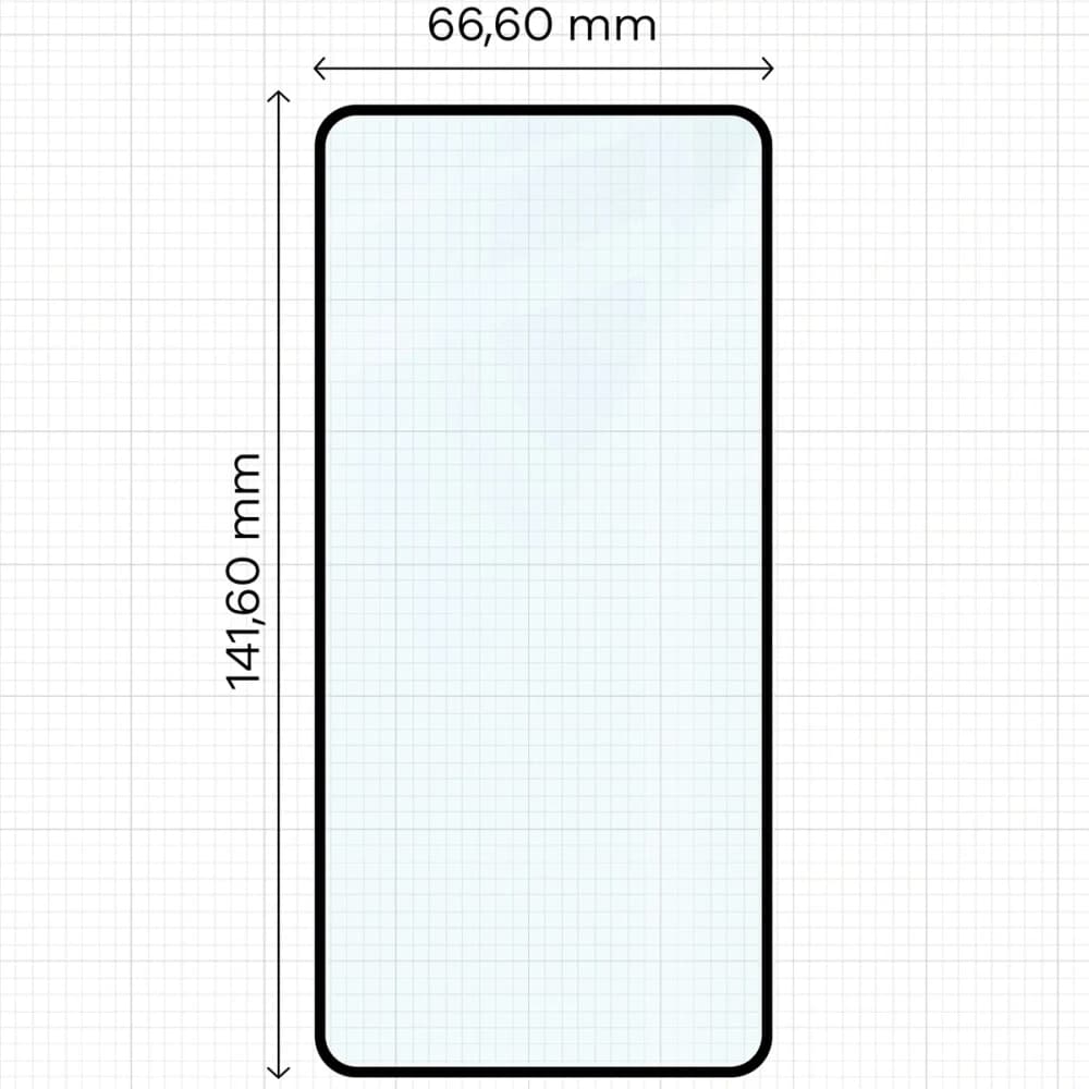 Bizon Glass Edge Duo Samsung Galaxy S22 schwarzer Rahmen [2 PACK] - 2