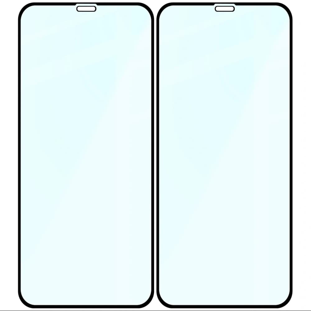 Bizon Glass Edge Duo Apple iPhone 11 / XR schwarzer Rahmen [2 PACK] - 4