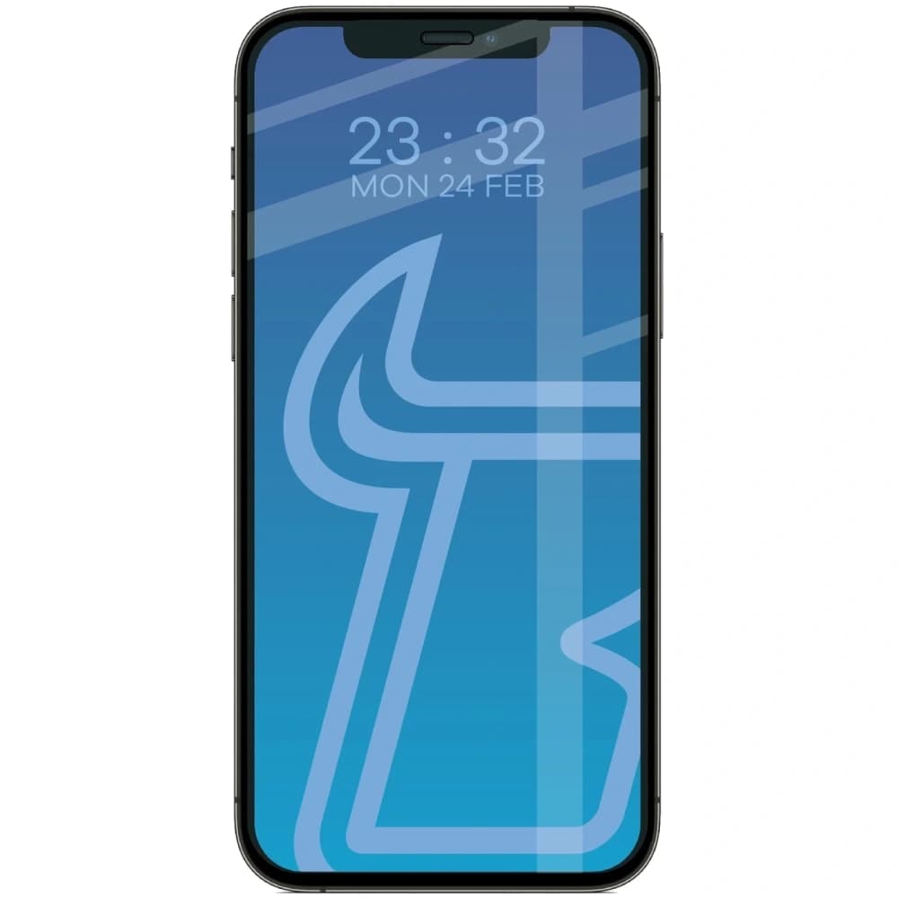 Bizon Glass Edge Duo Apple iPhone 12 / 12 Pro black frame [2 PACK] - 3