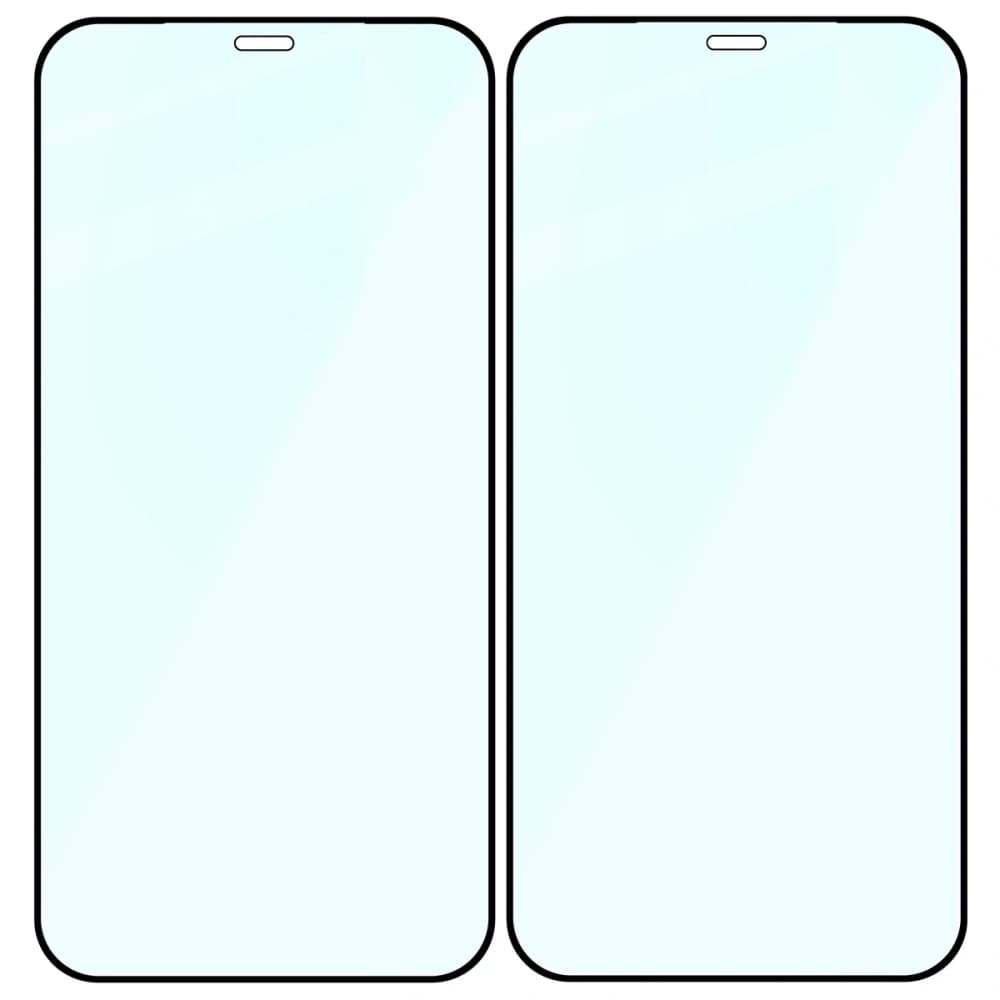 Bizon Glass Edge Duo Apple iPhone 12 / 12 Pro black frame [2 PACK] - 4