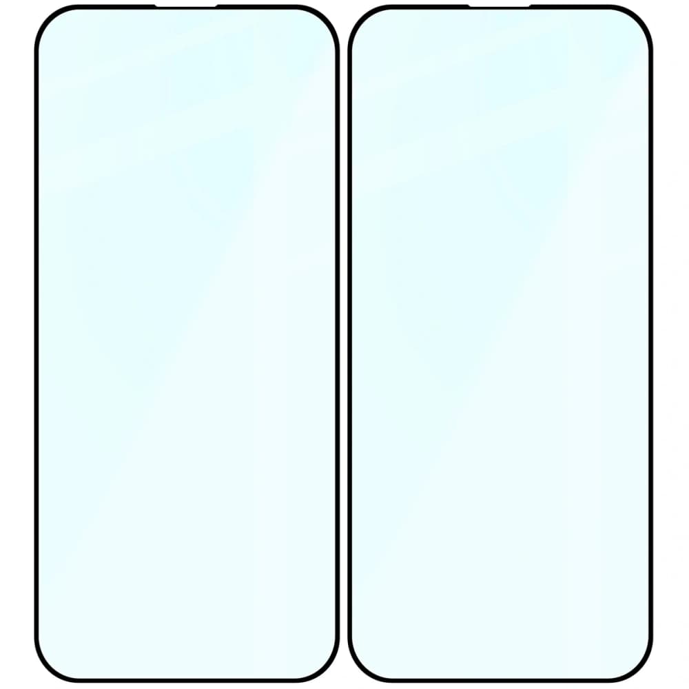 Bizon Glass Edge Duo Apple iPhone 15 Pro Max fekete keret [2 CSOMAG] - 4