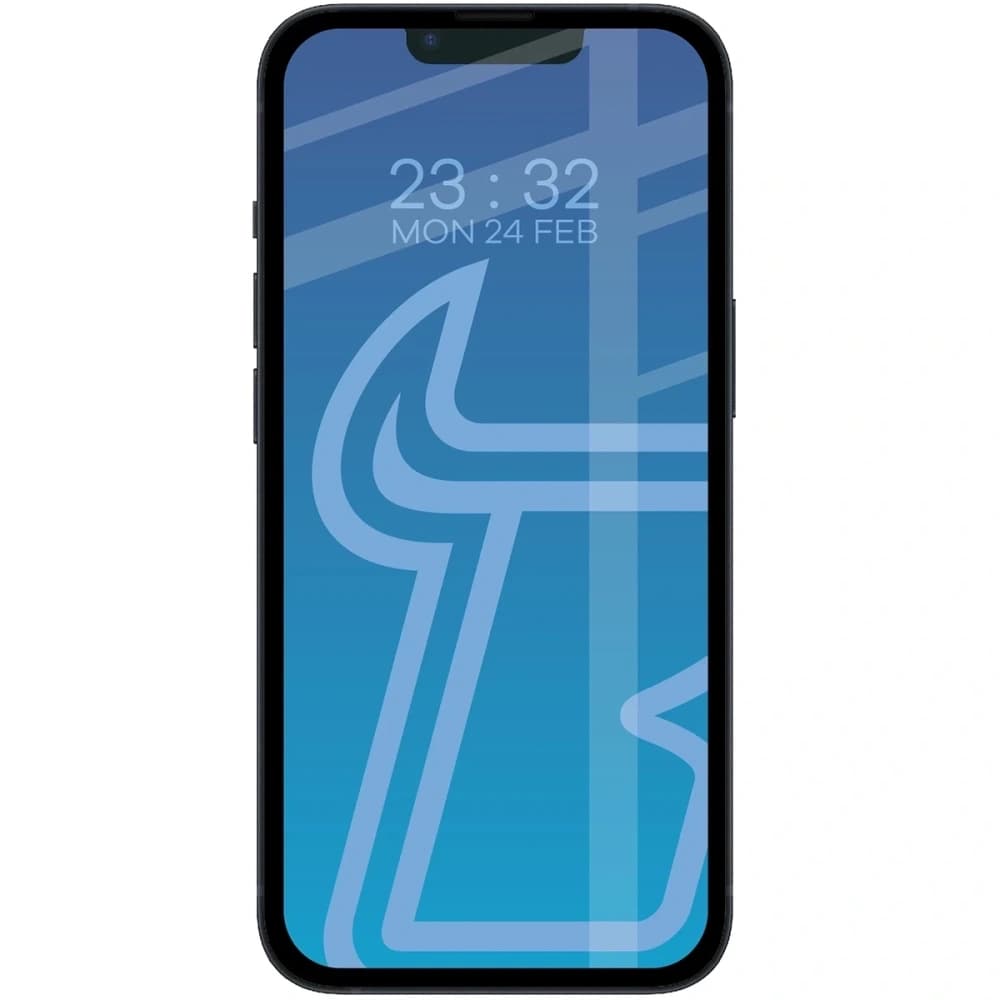 Bizon Glass Edge Duo Apple iPhone 16e / 14 / 13 Pro / Apple iPhone 13 schwarzer Rahmen [2 PACK] - 3