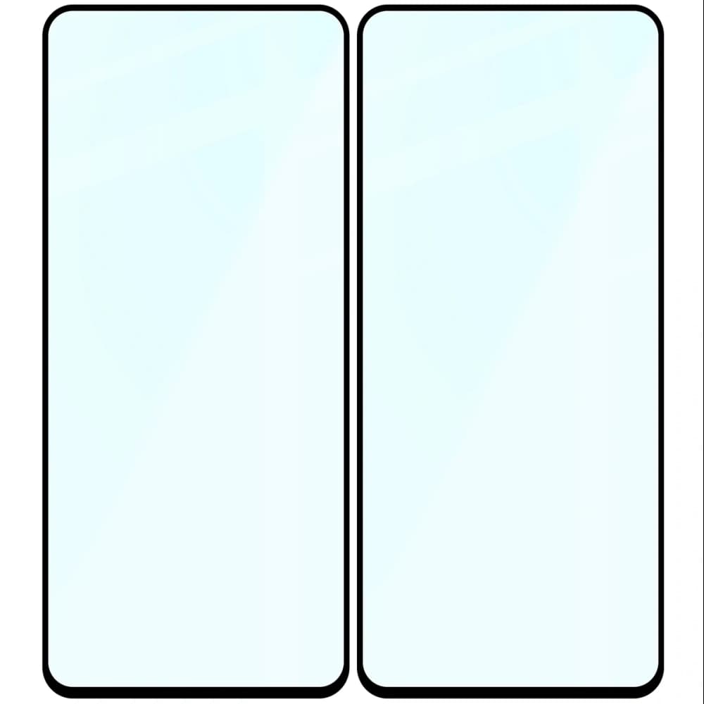Bizon Glass Edge Duo OnePlus Nord 3 schwarzer Rahmen [2 PACK] - 4