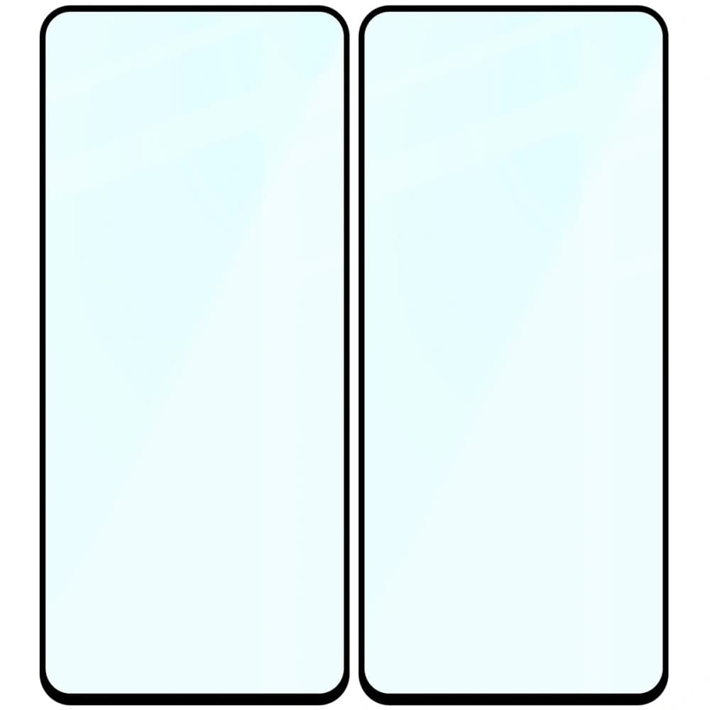 Bizon Glass Edge Duo OnePlus Nord 4 schwarzer Rahmen [2 PACK] - 4