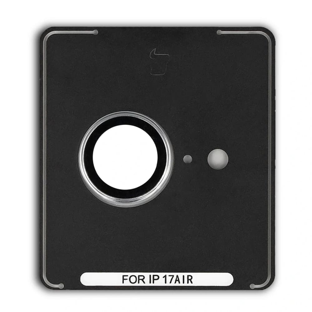 Bizon Glass Snap Lens Apple iPhone Air bílý rám - 2