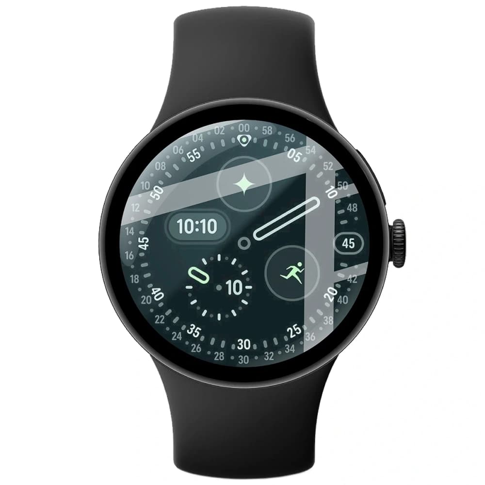 Bizon skleněné hodinky Edge Hybrid Google Pixel Watch 4 41 mm černé - 2