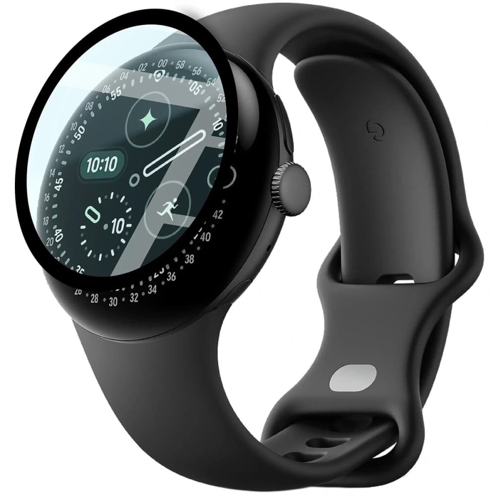 Bizon skleněné hodinky Edge Hybrid Google Pixel Watch 4 41 mm černé - 3