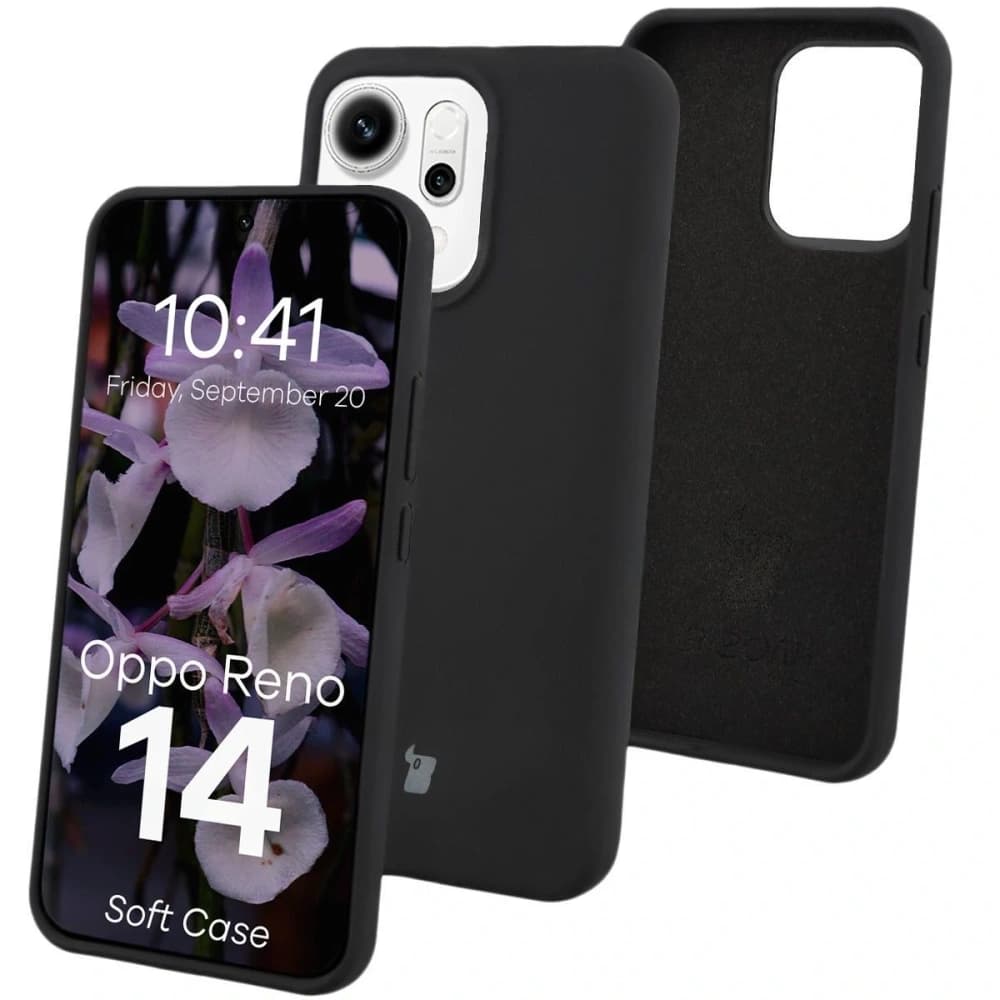 Bizon Soft Case Oppo Reno 14 schwarz - 1