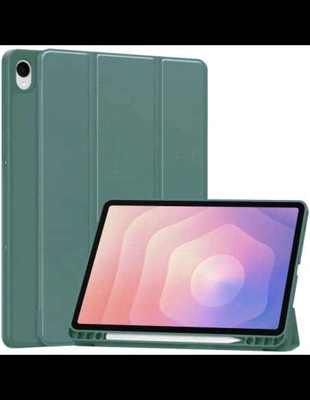 Bizon Case Tab Lizard Samsung Samsung Galaxy Tab S11 tmavě zelená