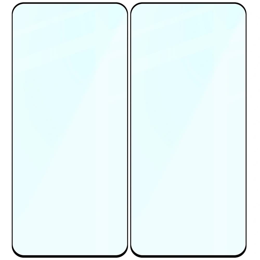 Bizon Glass Edge Duo Xiaomi Redmi Note 14 4G / 5G / POCO M7 Pro 5G schwarzer Rahmen [2 PACK] - 4