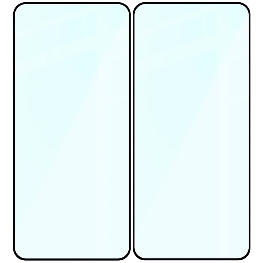 Bizon Glass Edge Duo Xiaomi 12T / 12T Pro black frame [2 PACK] - 4