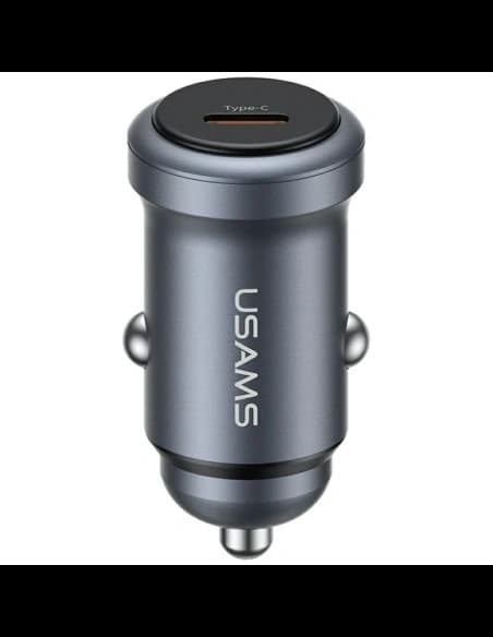 USAMS CC321 Alumínium 30W USB-C PD Autós Töltő oxidáció
