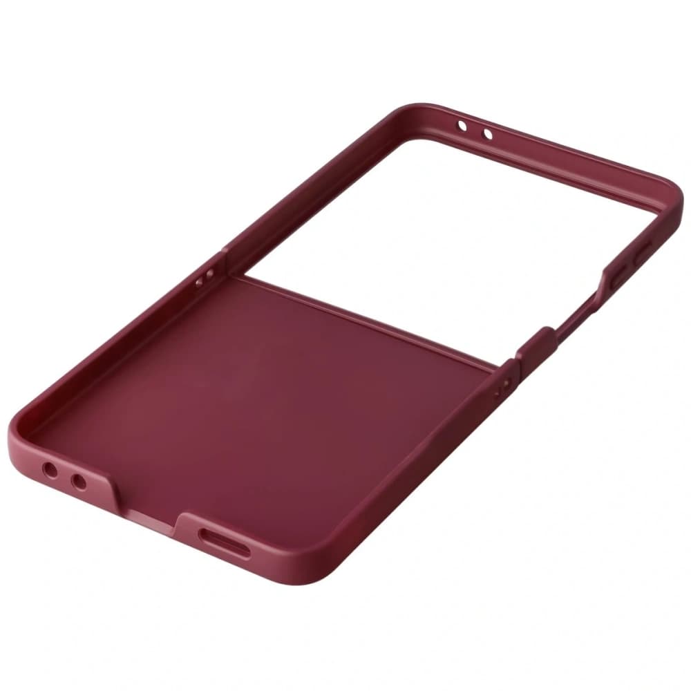 Bizon Case Tur Samsung Galaxy Z Flip7 burgundy - 2
