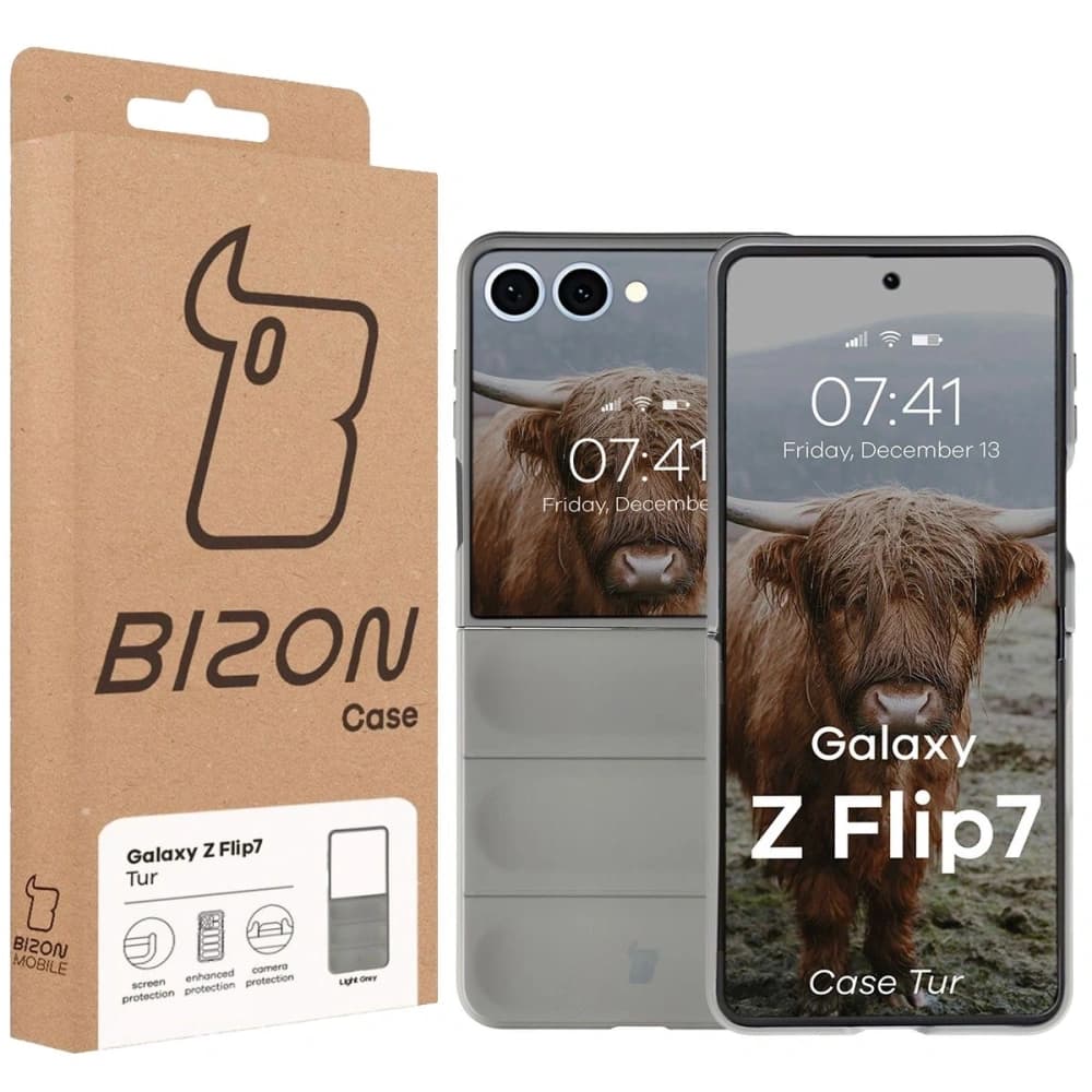 Bizon Case Tur Samsung Galaxy Z Flip7 grey - 7