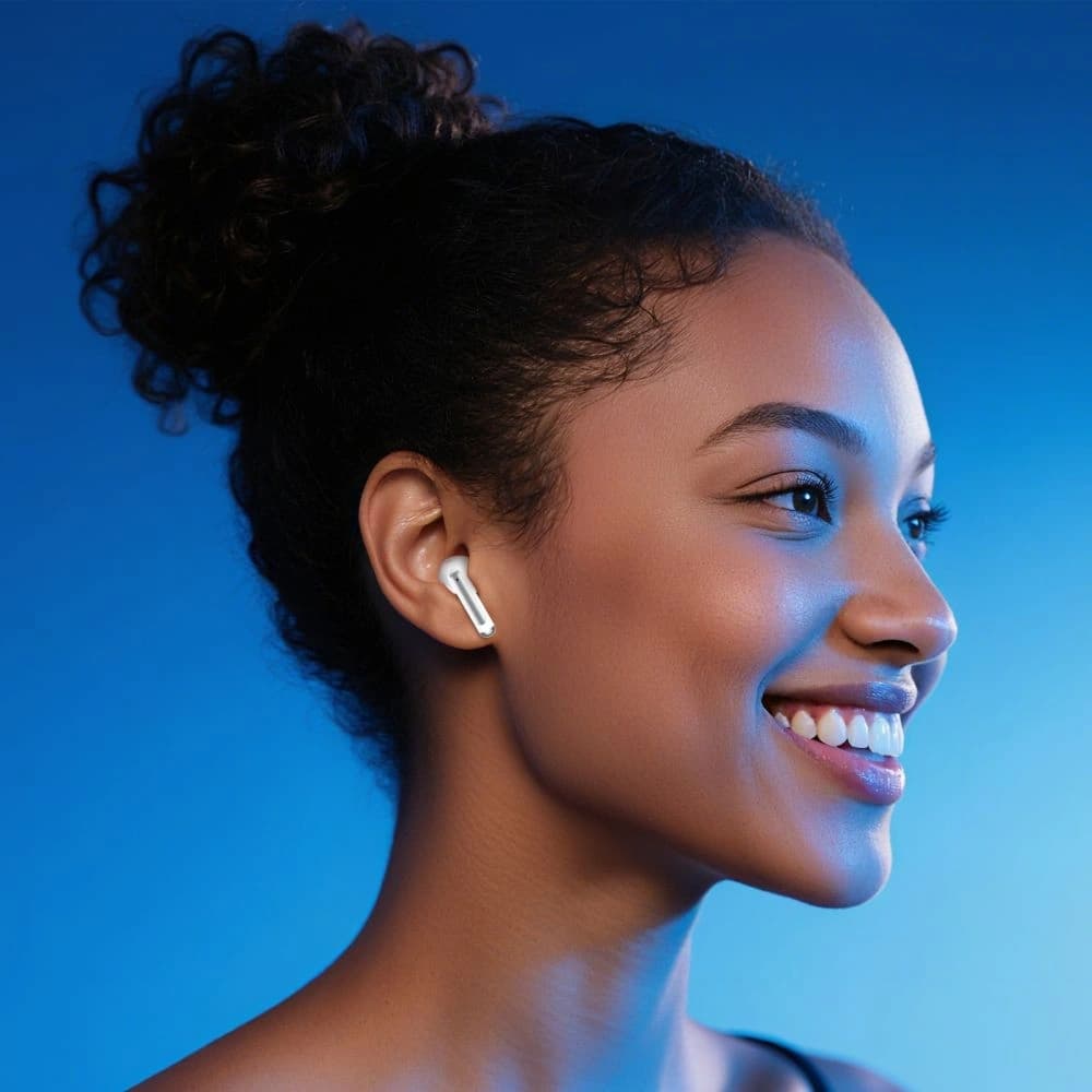 Căști In-Ear Wireless Tech-Protect UltraBoost TWS Earphone Pro G2 Alb - 6