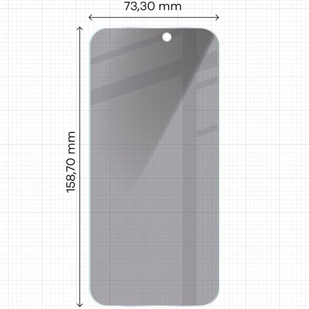 Bizon Glass Clear Shadow Apple iPhone 17 Pro Max tinted - 2