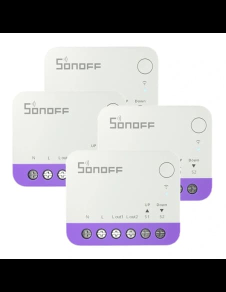 Inteligentny mini przełącznik do rolet WiFi Sonoff MINI-RBS [4 PACK]