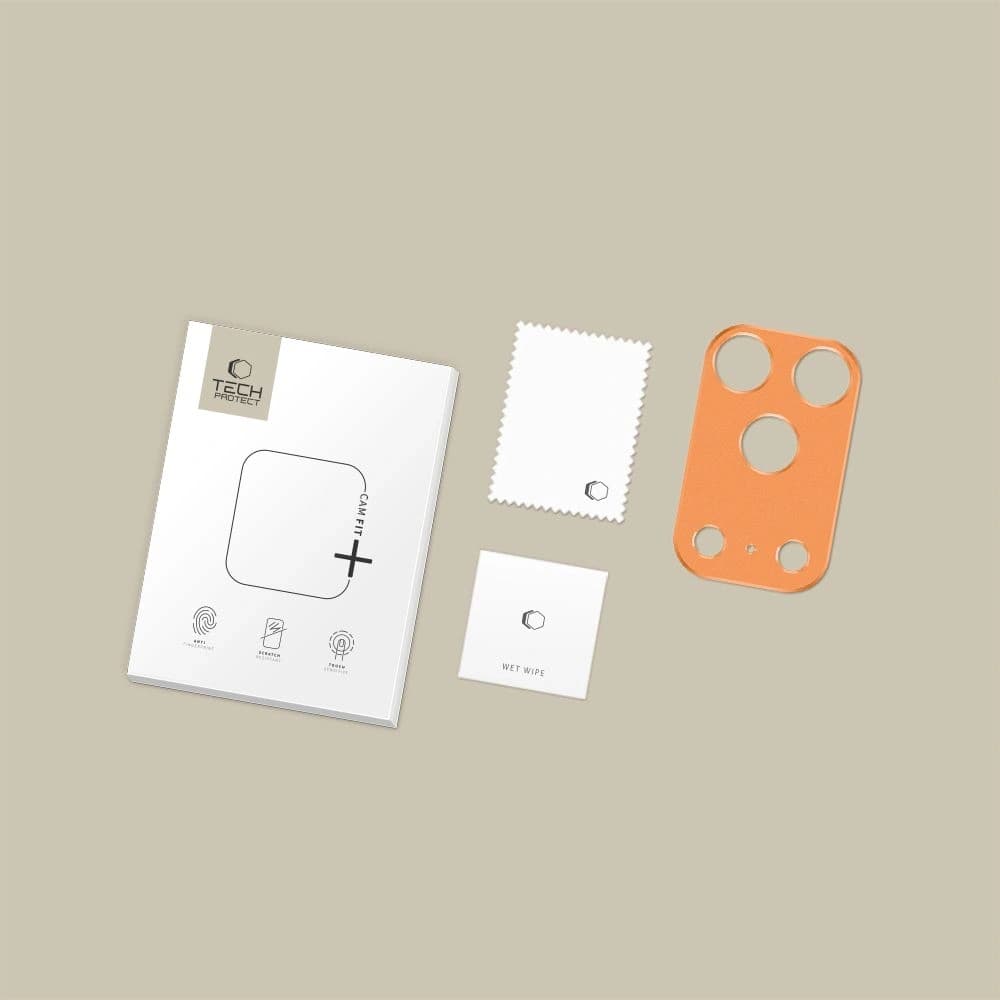 Tech-Protect Camalloy Fit+ Apple iPhone 17 Pro Portocaliu Cosmic - 5