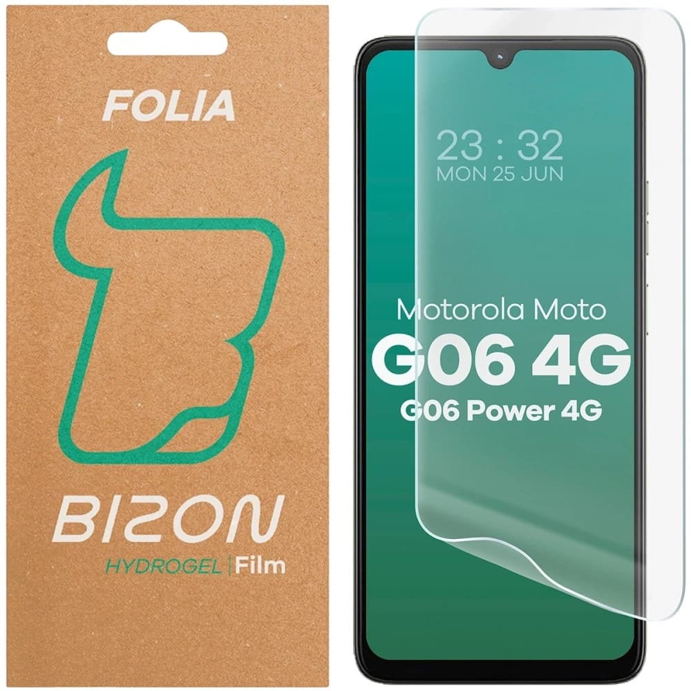 Bizon Glass Hydrogel Front Motorola Moto G06 / G06 Power - 1