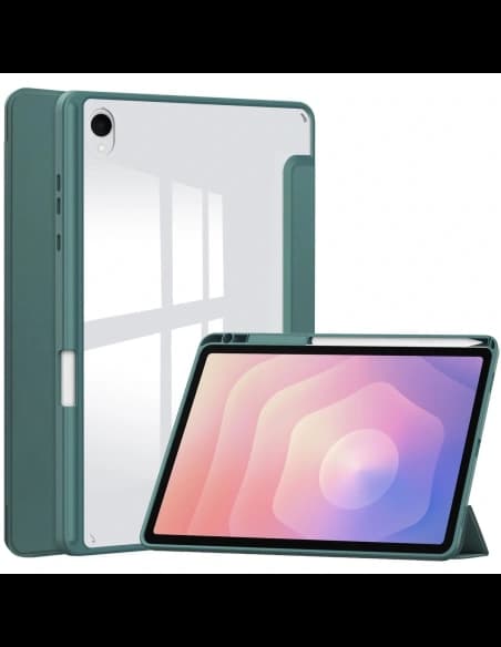 Bizon Case Tab Clear Matt Samsung Galaxy Tab S11 tmavě zelená