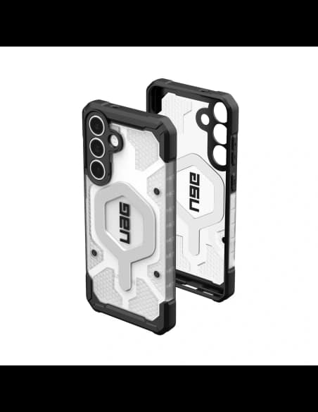 UAG Urban Armor Gear Pathfinder Clear MagSafe Samsung Galaxy S25 FE (eis/silber)