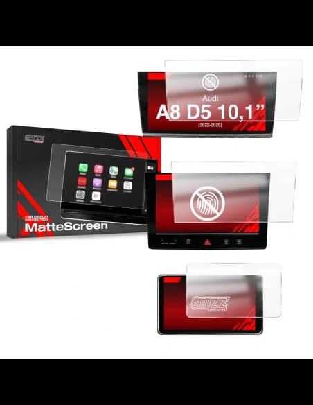 Matte GrizzGlass CarDisplay Protection Audi A8 D5 2022-2025 [3in1]