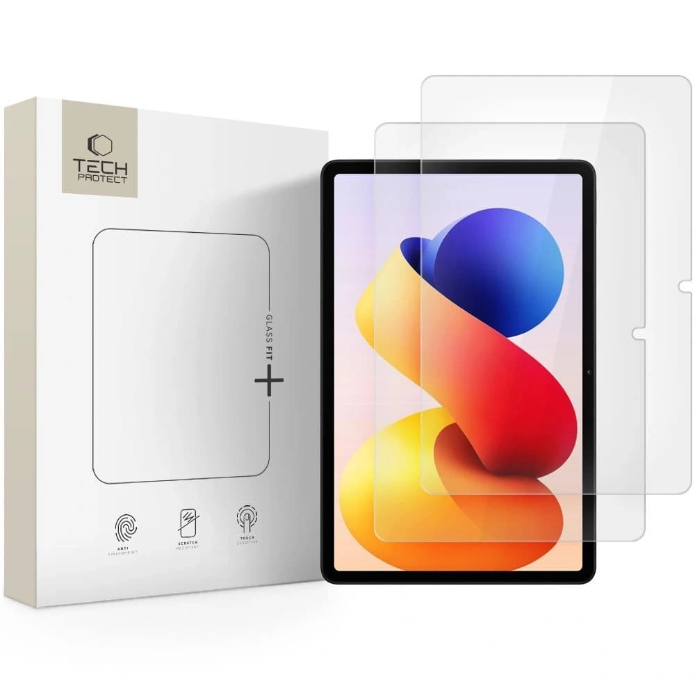 Tech-Protect Glass Fit+ Xiaomi Redmi Pad Pro / 2 Pro 12.1 Čirý [2 BALENÍ] - 1