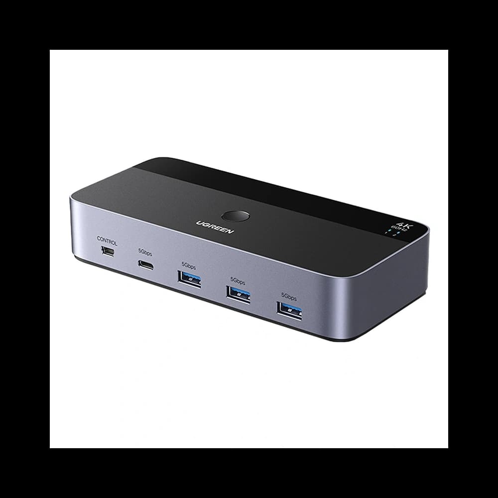 Ugreen AK500 HDMI KVM-Switch für zwei Monitore, 2 Eingänge 2 Ausgänge - 1