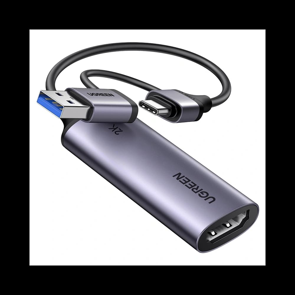 Ugreen CM629 Captură Video HDMI la USB, 2K 30Hz - 1
