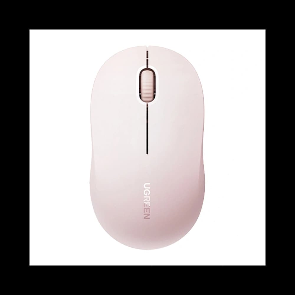 Ugreen M331 Multi-Mode Wireless Mouse, Bluetooth 5.4 (Pink) - 3