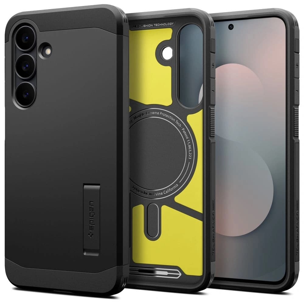 Etui Spigen Tough Armor Mag Magsafe Galaxy S25 Fe Black - 1