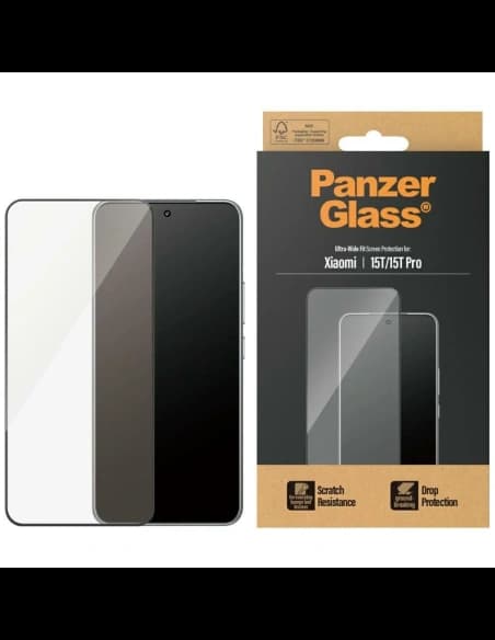Szkło hartowane PanzerGlass Ultra-Wide   Fit do Xiaomi 15T / 15T Pro