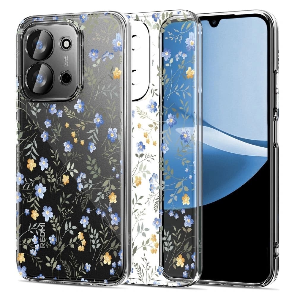 Tech-protect Flexair Xiaomi Redmi 15c 4G / Poco C85 4G Spring Flowers - 1