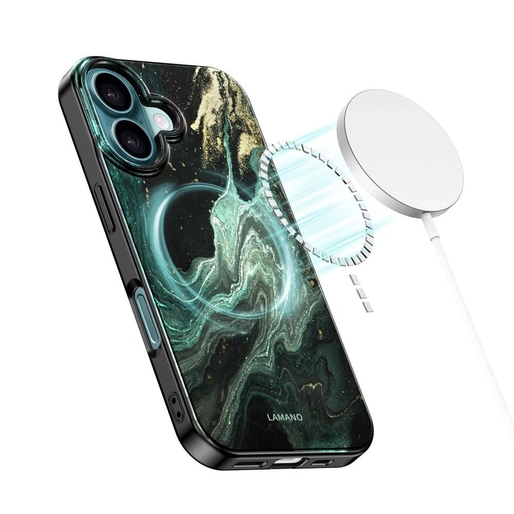 Tech-protect Lamano Magsafe Iphone 16 Verde Aura - 5