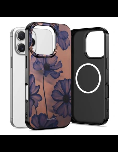 Tech-protect Lamano Magsafe Iphone 16 Pro Velvet Night