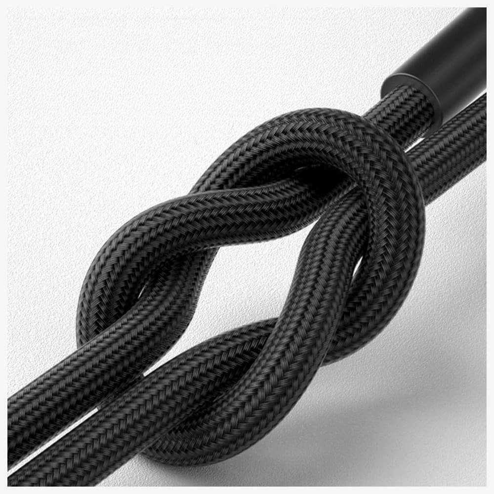 Kabel 3MK Hyper Cable N-SERIES USB-A do  Lightning 1m 5V/2.4A 12W czarny - 6