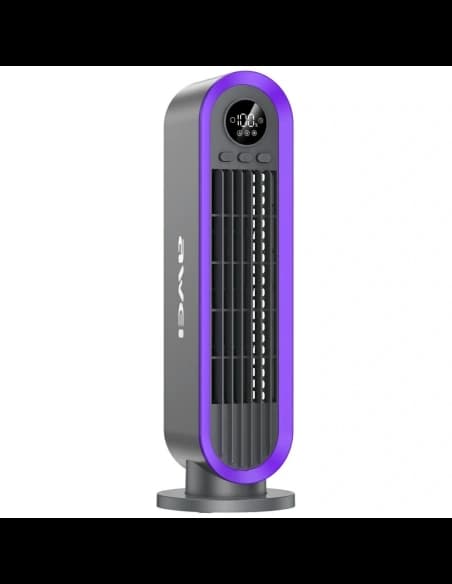 Wiatrak kolumnowy AWEI F52 3600mAh szary