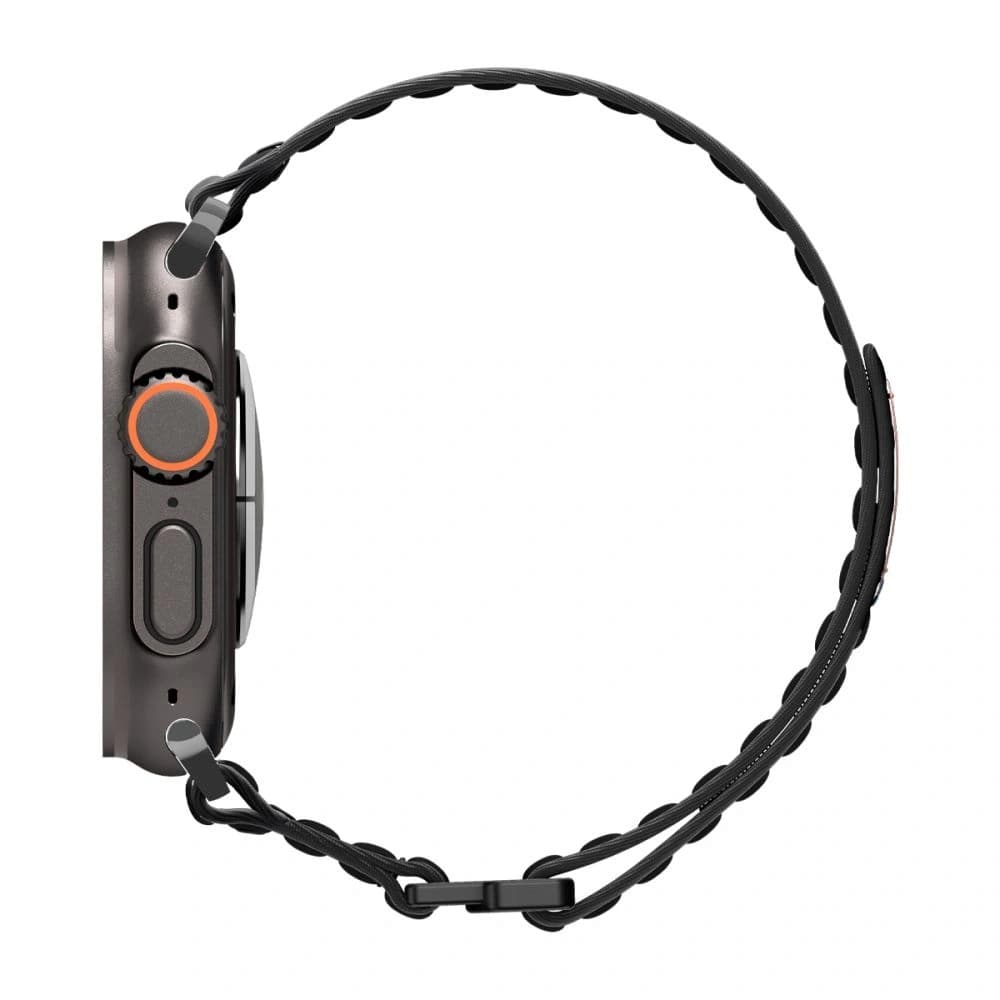 Etui Spigen Wbf0 Band Apple Watch 8 / 9 / 10 / 11 / Se / Ultra (44 / 45 / 46 / 49 Mm) Black - 3