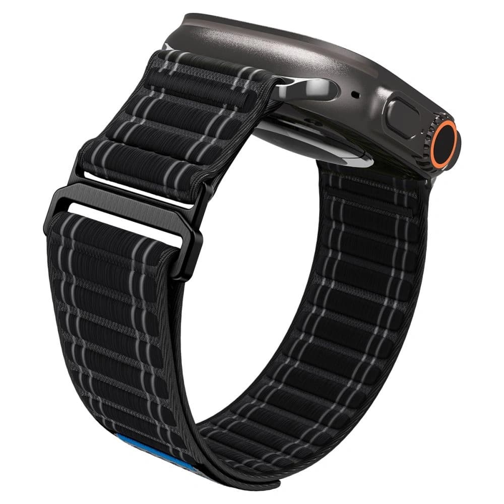 Etui Spigen Wbf0 Band Apple Watch 8 / 9 / 10 / 11 / Se / Ultra (44 / 45 / 46 / 49 Mm) Black - 6