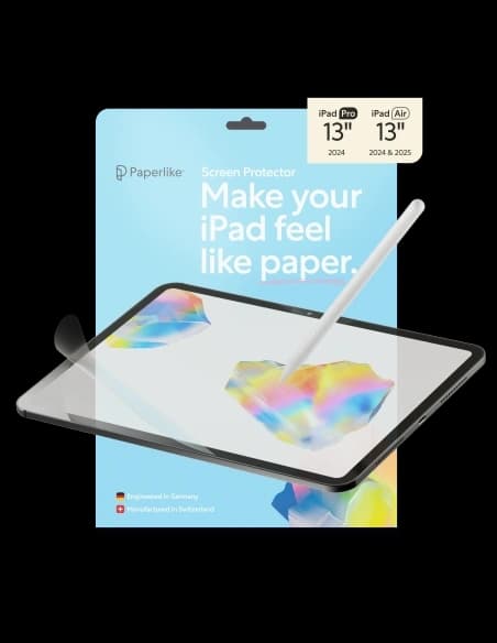 Paperlike 3.0 Apple iPad Pro 13" 2024 / 2025 / iPad Air 13" 2024 / 2025 [2 PACK]