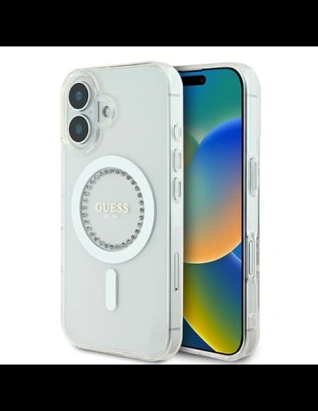 Vermutung Apple iPhone 16 Plus Hartschale IML Strass MagSafe weiß