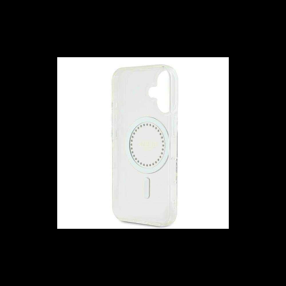 Tippelj az Apple iPhone 16 Plus kemény tokjára IML gyöngyökkel MagSafe fehér színben. - 7