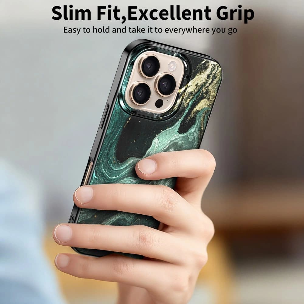 Tech-Protect Lamano MagSafe Apple iPhone 16 Pro Verde Aura - 8