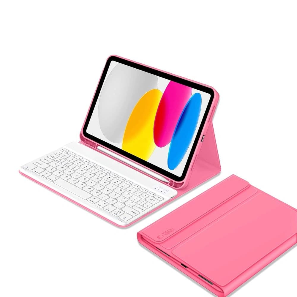 Tech-Protect SmartCase Pen + Keyboard Apple iPad 10.9" 2022 / 11" 2025 Magenta - 2