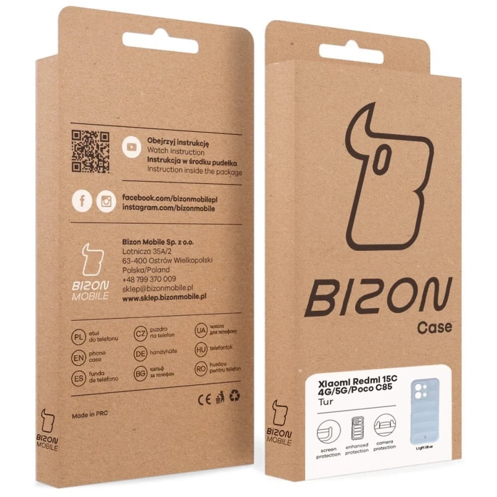 Bizon Case Tur Xiaomi Redmi 15C 4G / 5G / POCO C85 4G hellblau - 9