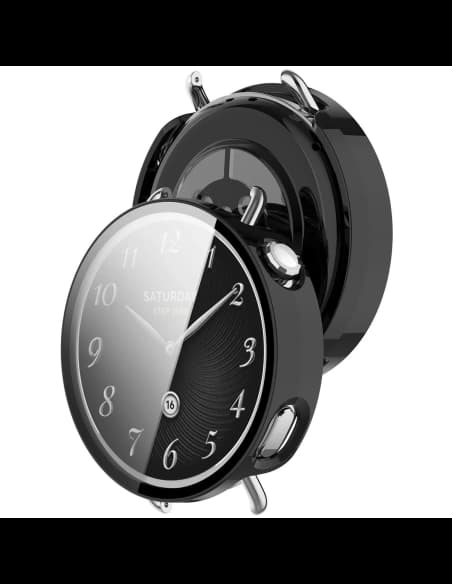 Bizon Case+Skleněný hodinky Xiaomi Watch S4 41mm černé