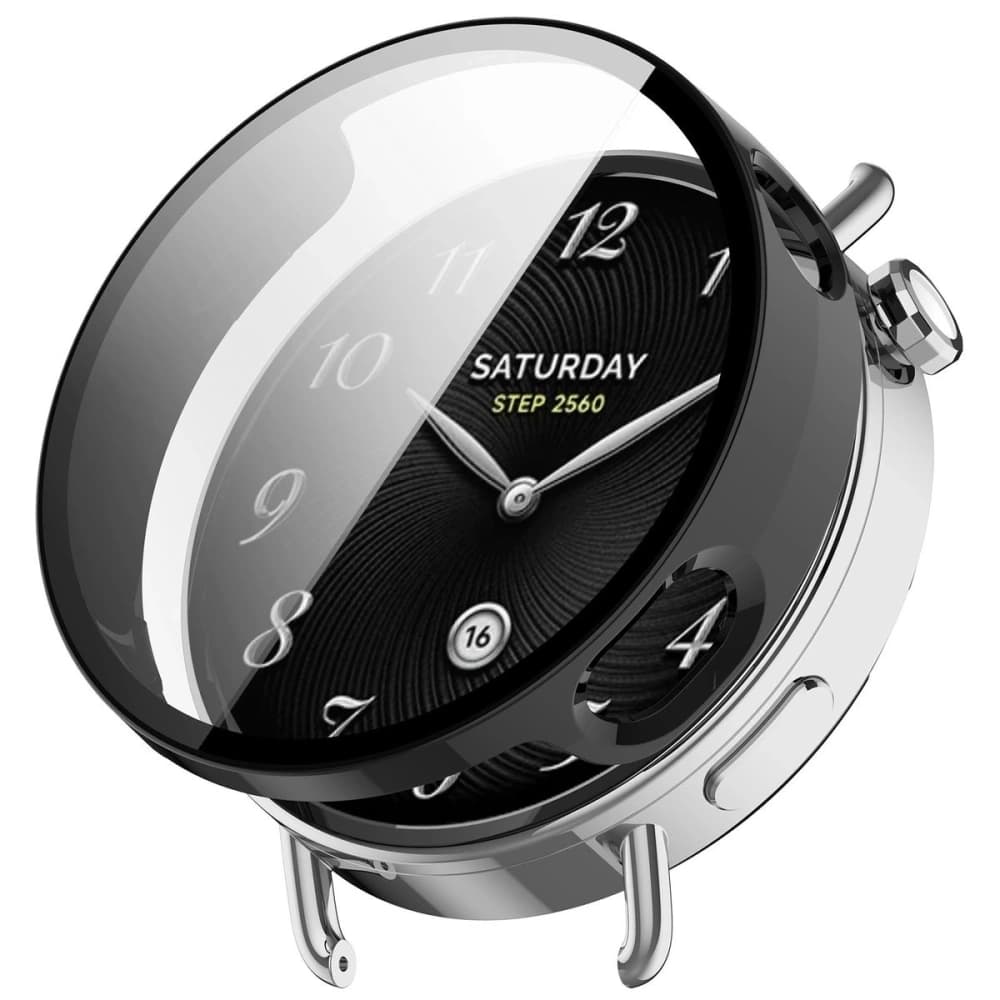 Bizon Case+Skleněný hodinky Xiaomi Watch S4 41mm černé - 4