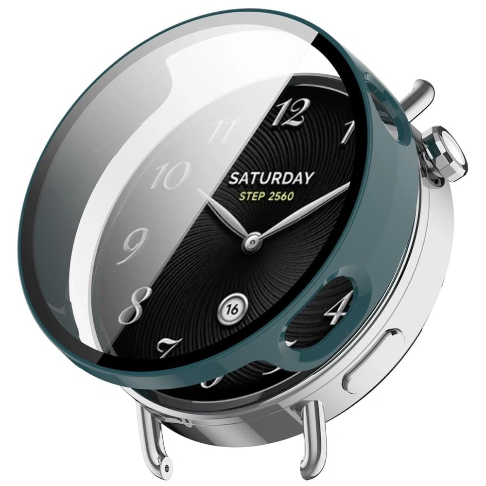 Ceas Bizon Case+Glass Xiaomi Watch S4 41mm verde - 4