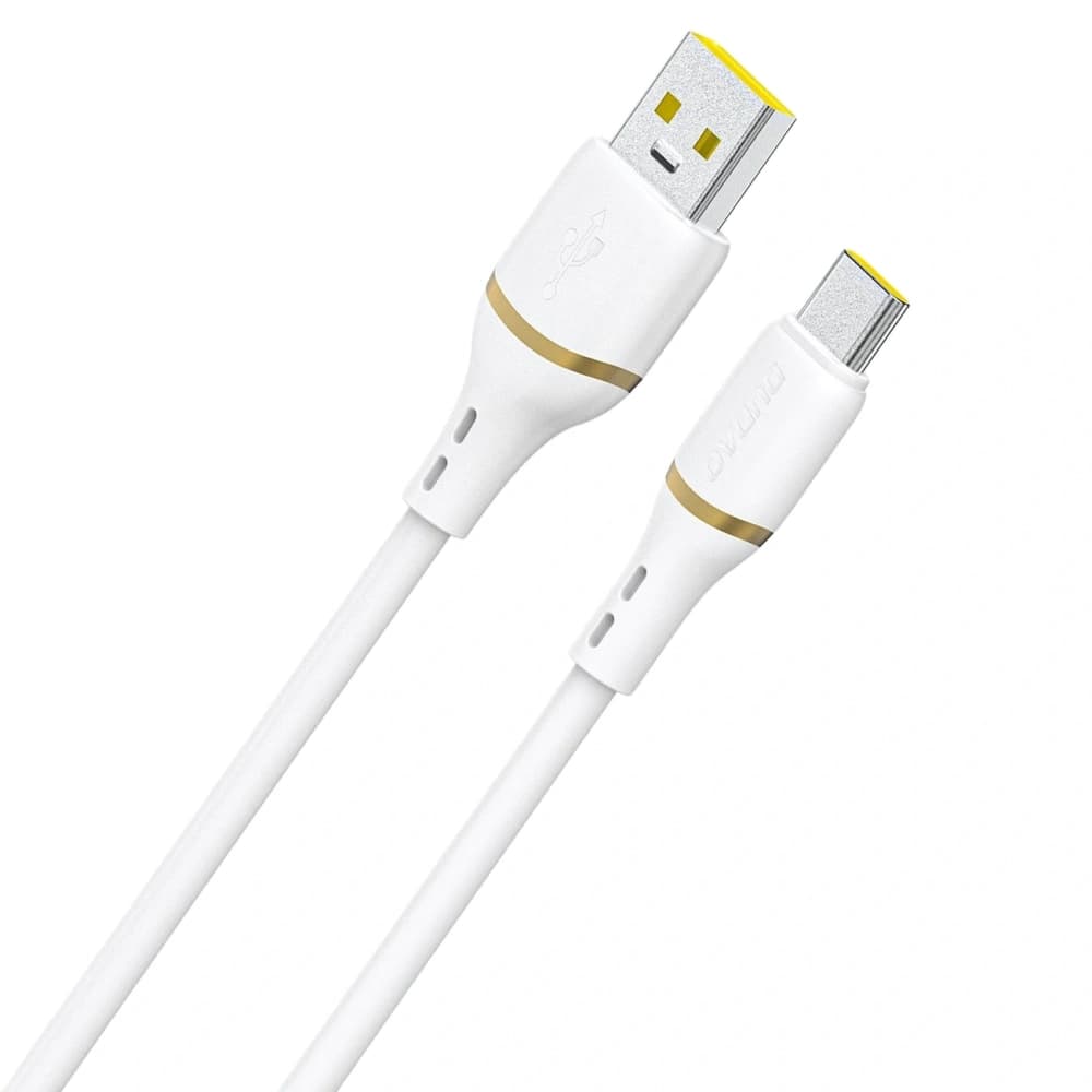 Dudao L25T USB-A to USB-C Kábel 5A 1m fehér - 1